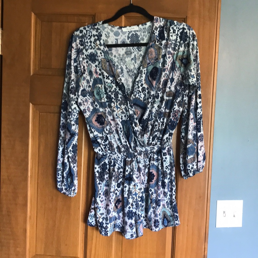 Long sleeve romper